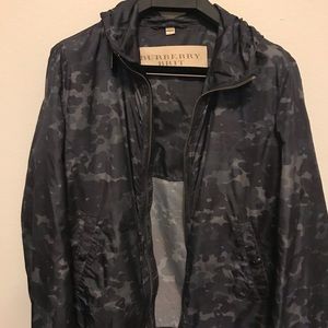 Camo Burberry Brit Jacket
